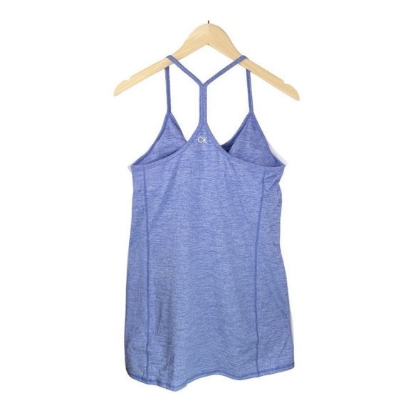 Calvin Klein Performance Women's Halter Peached Space Dye Sport Dress - Picture 5 of 5